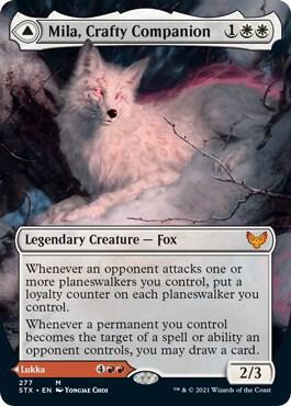 Mila, Crafty Companion (Borderless) - Strixhaven: School of Mages