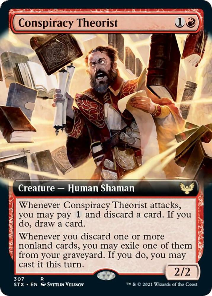 Conspiracy Theorist (Extended Art) - Strixhaven: School of Mages ...