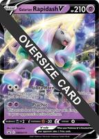 galarian rapidash pokemon card value 082/202 | Rare Reverse Holo | Sword & Shield (B Evolves from null Type Galarian Rapidash V (SWSH111) (Jumbo