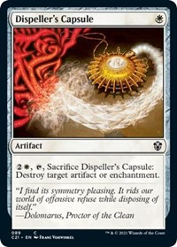 Dispeller's Capsule (Commander 2021)
