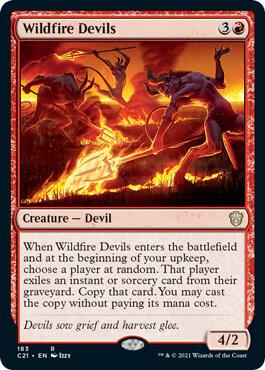 Wildfire Devils - Commander 2021 - Magic: The Gathering - TCGplayer.com