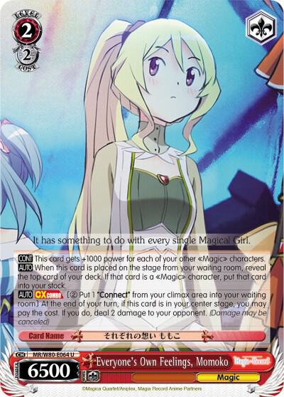 Everyone's Own Feelings, Momoko