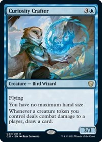 Curiosity Crafter - Commander 2021 - Magic: The Gathering card