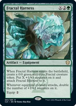 Fractal Harness - Commander 2021 - Magic: The Gathering