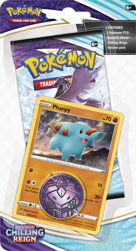 Chilling Reign Single Pack Blister [Phanpy] - SWSH06: Chilling