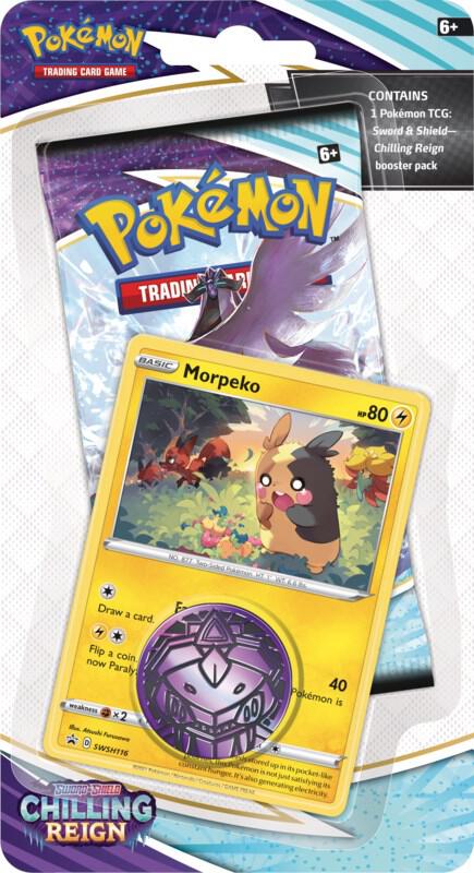 Chilling Reign Single Pack Blister [Morpeko] - SWSH06: Chilling