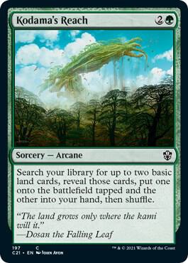 Kodama's Reach - Commander 2021 - Magic: The Gathering - TCGplayer.com