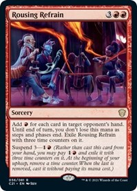 Rousing Refrain - Commander 2021 - Magic: The Gathering card