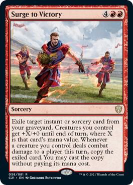 Surge to Victory - Commander 2021 - Magic: The Gathering