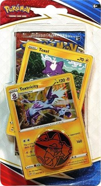 Battle Styles Premium Checklane Blister [Toxtricity] from SWSH05: Battle Styles Pokemon card image
