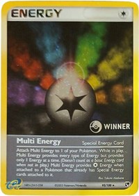 Multi Energy (Special) - 93/100 [Winner] #093/100 from League & Championship Cards Pokemon card image
