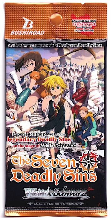 The Seven Deadly Sins Booster Pack - The Seven Deadly Sins - Weiss