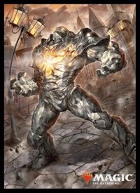Magic: The Gathering Player's Card Sleeve - War of the Spark - Karn, the Great C · Ensky Card Sleeves