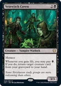 Veinwitch Coven - Commander 2021 - Magic: The Gathering card