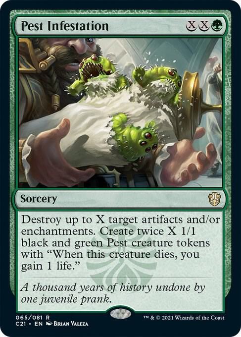 Pest Infestation - Commander 2021 - Magic: The Gathering