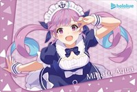Bushiroad Rubber Mat Collection Vol.830: Hololive Production - Minato Aqua - 2nd · Bushiroad Playmats
