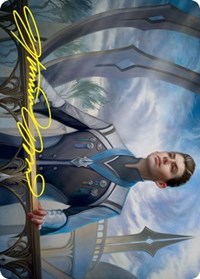 Star Pupil Art Card (Gold-Stamped Signature)