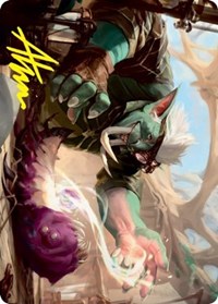 Novice Dissector Art Card (Gold-Stamped Signature) - Art Series: Strixhaven - Magic: The Gathering card