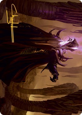 Extus, Oriq Overlord Art Card (Gold-Stamped Signature)