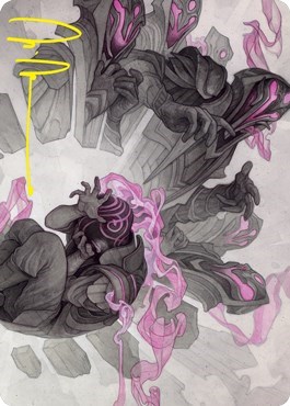 Rise of Extus Art Card (Gold-Stamped Signature)