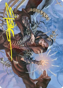 Valentin, Dean of the Vein Art Card (Gold-Stamped Signature)
