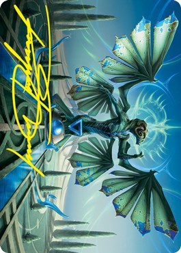 Tanazir Quandrix Art Card (Gold-Stamped Signature)