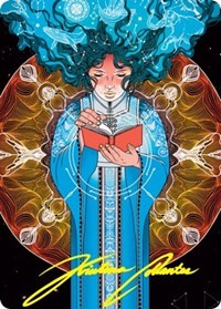 Memory Lapse Art Card (Gold-Stamped Signature)