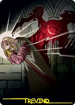 Agonizing Remorse Art Card (Gold-Stamped Signature)