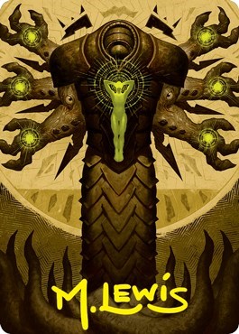 Inquisition of Kozilek Art Card (Gold-Stamped Signature)