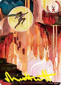 Thrill of Possibility Art Card (Gold-Stamped Signature)