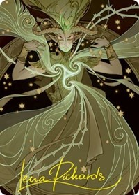 Primal Command Art Card (Gold-Stamped Signature)