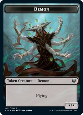 Demon // Fungus Beast Double-Sided Token - Commander 2021 - Magic: The  Gathering - TCGplayer.com
