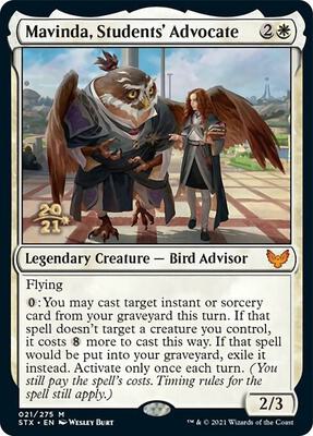 Mavinda, Students' Advocate #21 – Prerelease Cards (Mythic)