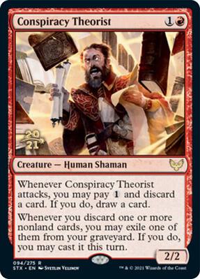 Conspiracy Theorist #94 – Prerelease Cards (Rare)