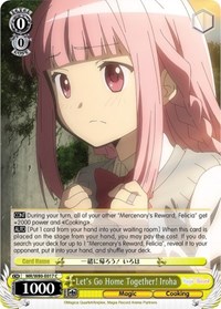 Let's Go Home Together! Iroha (MR/W80-E017 C) card