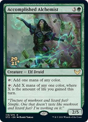 Accomplished Alchemist #119 – Prerelease Cards (Rare)