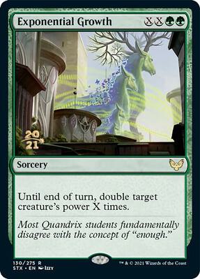 Exponential Growth #130 – Prerelease Cards (Rare)