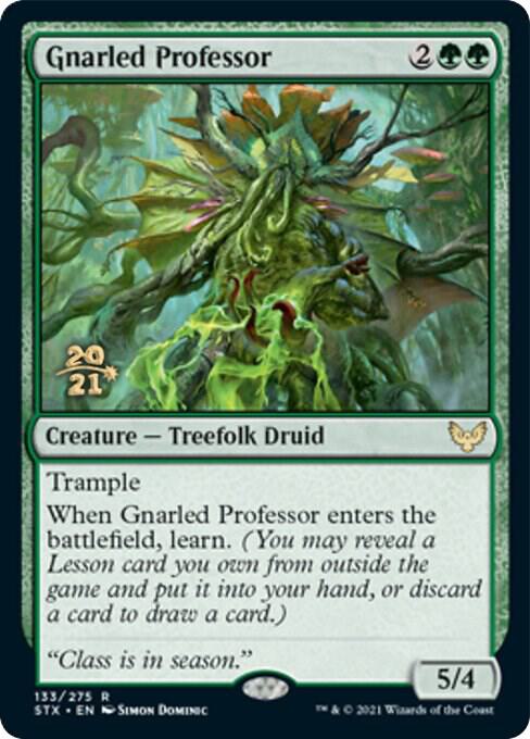 Gnarled Professor #133s — Strixhaven: School of Mages Promos