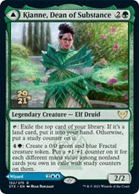 Kianne, Dean of Substance - Prerelease Cards - Magic: The Gathering card