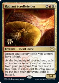 Radiant Scrollwielder (Prerelease Cards)