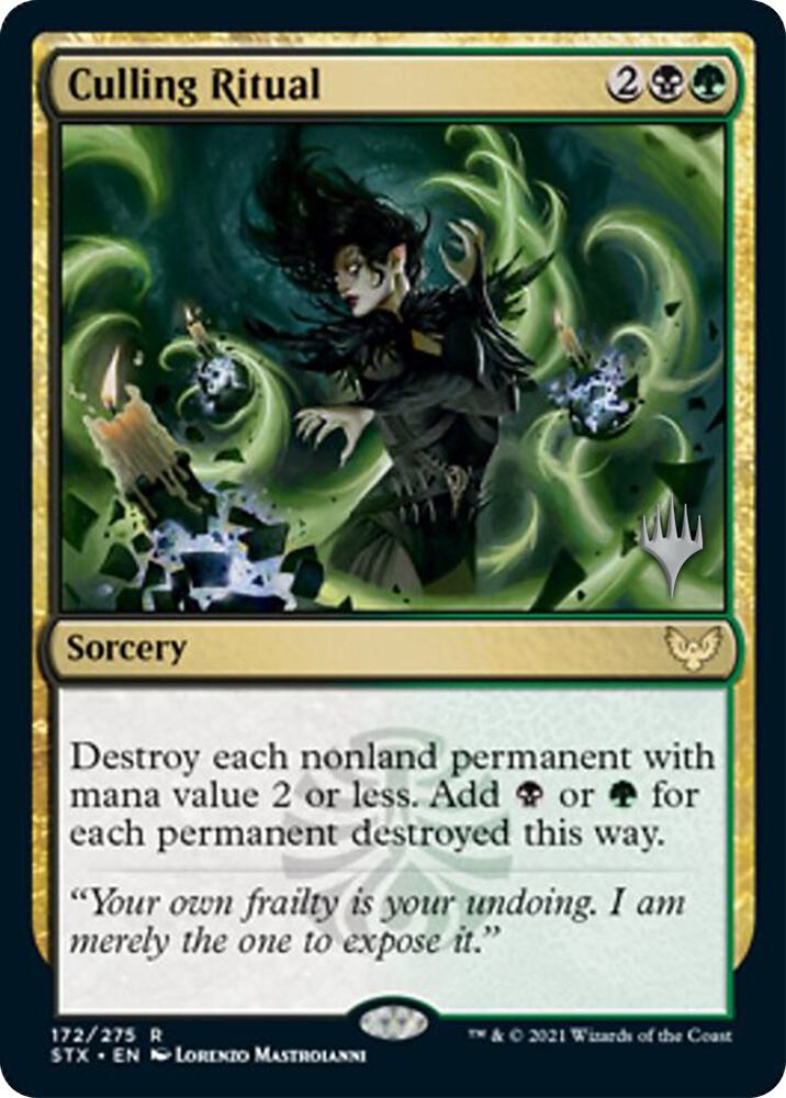 Culling Ritual - Promo Pack: Strixhaven - Magic: The