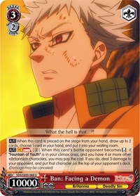Ban: Facing a Demon - The Seven Deadly Sins