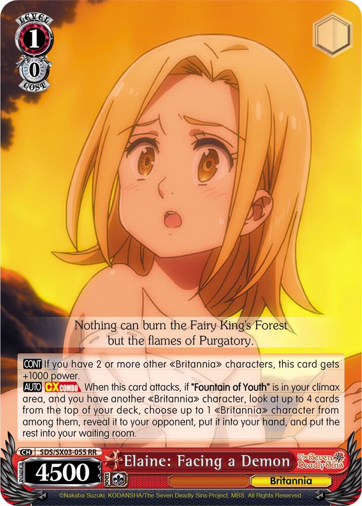 Elaine: Facing a Demon
