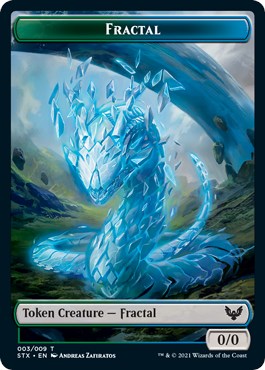 Fractal // Avatar Double-sided Token