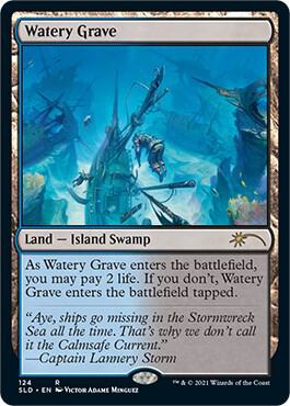 Watery Grave - Secret Lair Drop Series - Magic: The Gathering