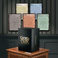 MTG SECRET LAIR FULL TEXT LANDS SEALED NON FOIL | eBay