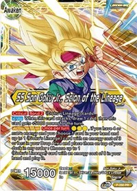 Son Goku Jr. // SS Son Goku Jr., Scion of the Lineage card art