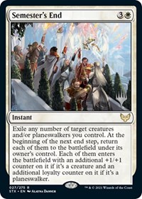 Semester's End - Promo Pack: Strixhaven - Magic: The Gathering card