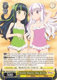 Newbie Players, May & Yui (SR)
