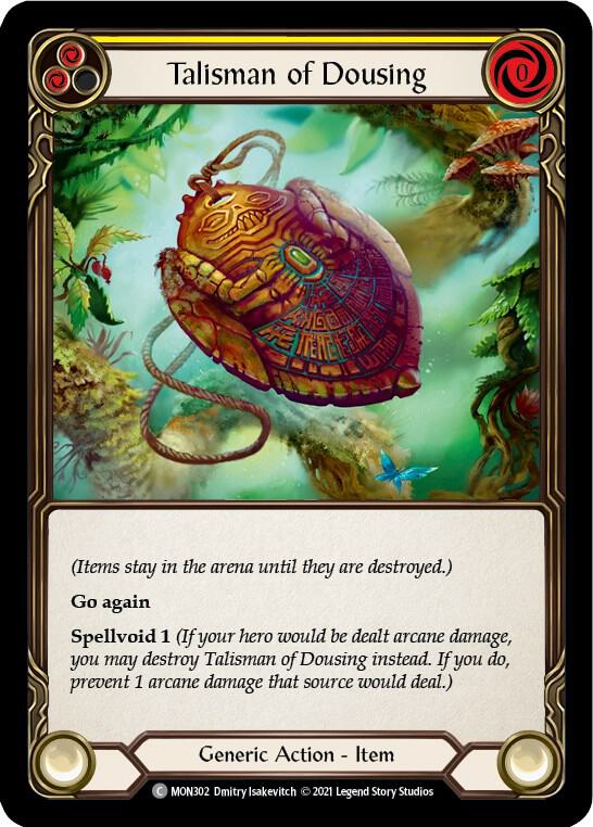Talisman of Dousing - Monarch - Flesh and Blood TCG